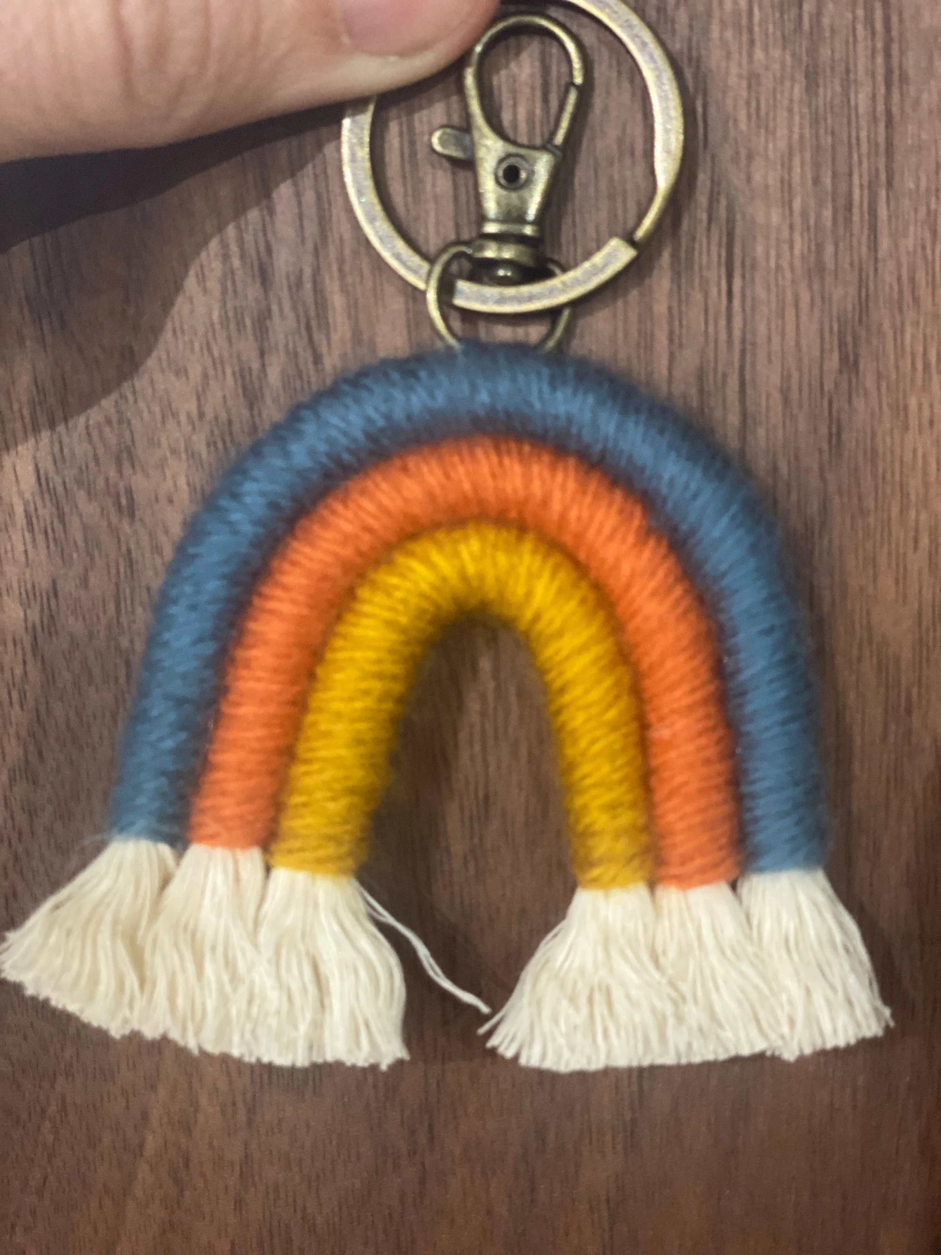 Rainbow Keychain - Macra Madam