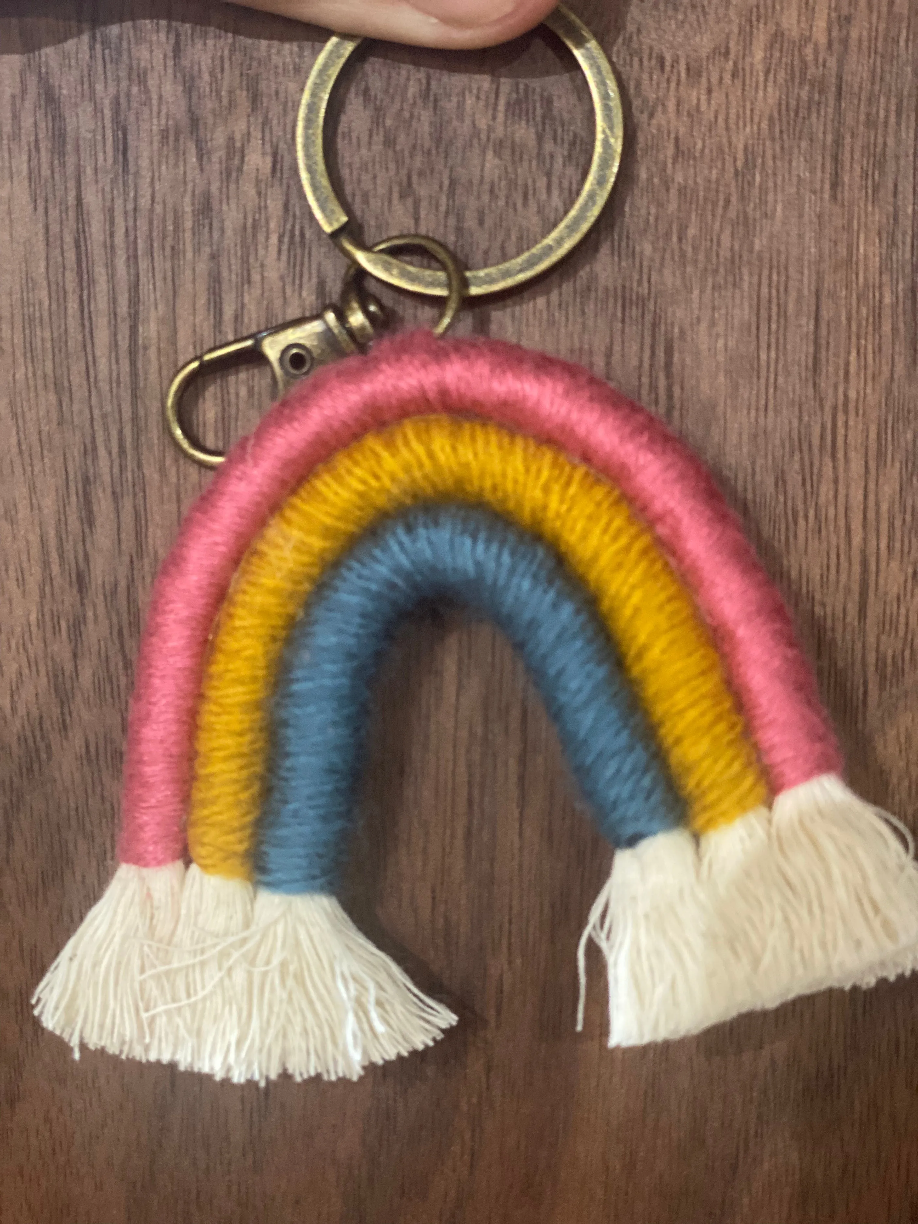 Rainbow Keychain - Macra Madam