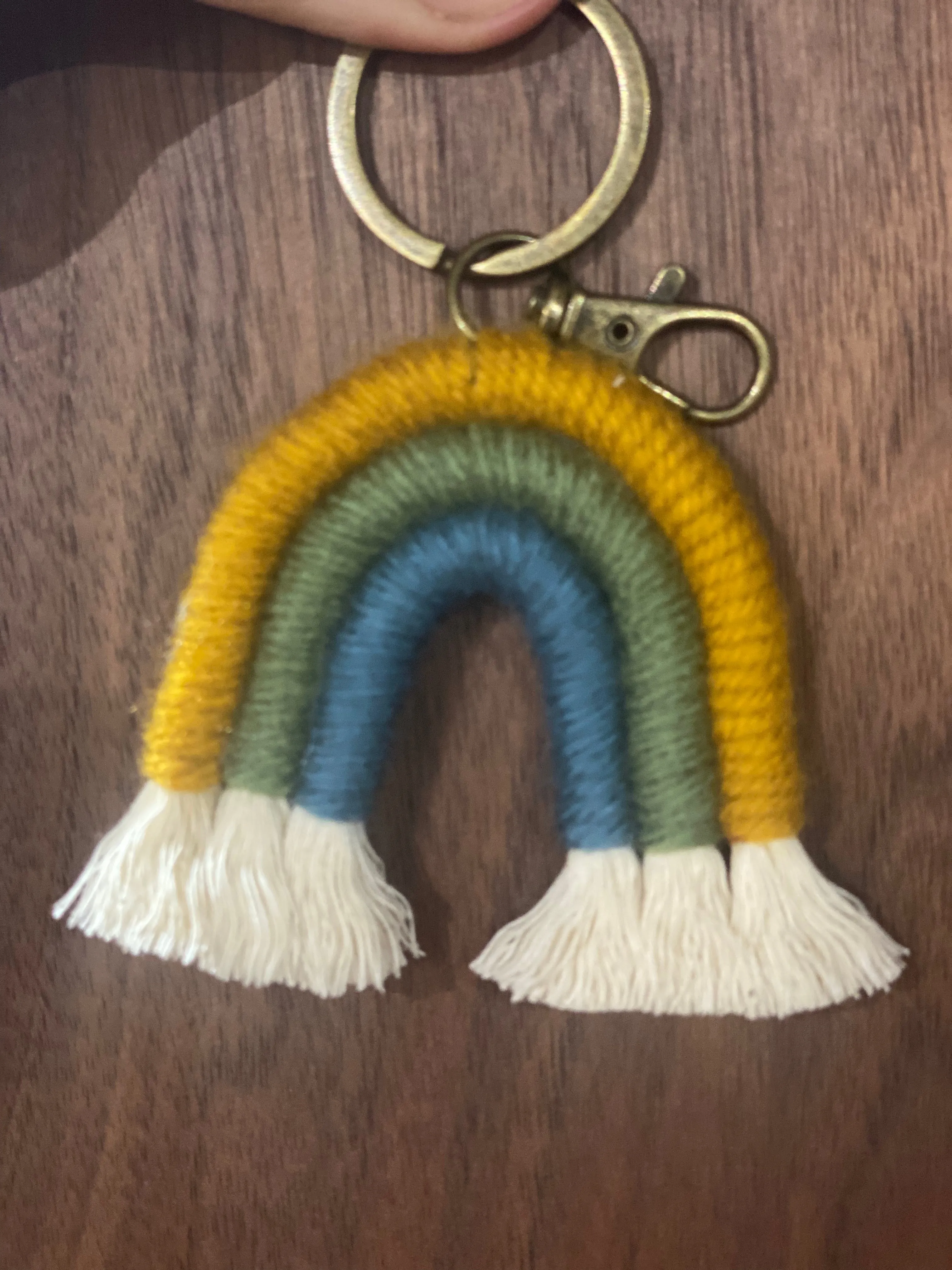 Rainbow Keychain - Macra Madam