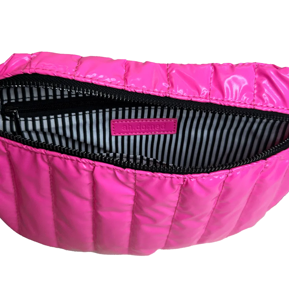 Reese Liquid Quilted Nylon Bum Bag
