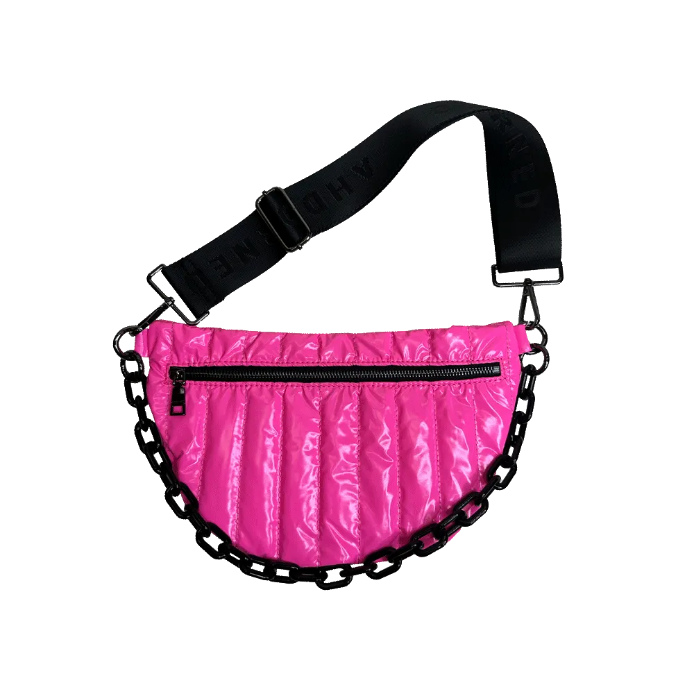 Reese Liquid Quilted Nylon Bum Bag