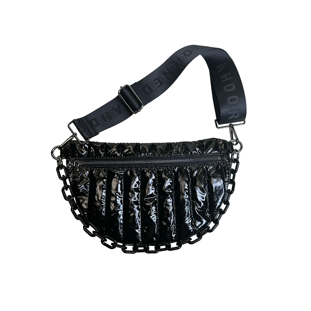 Reese Liquid Quilted Nylon Bum Bag
