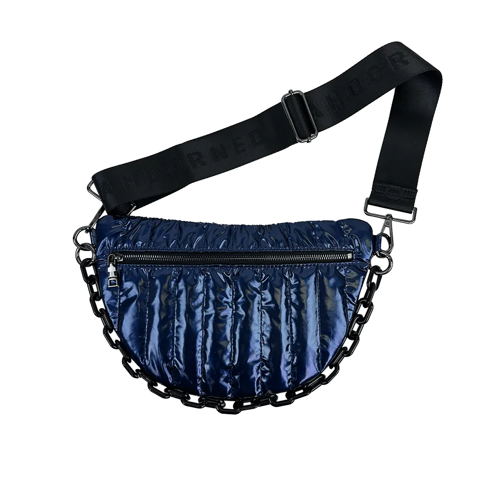 Reese Liquid Quilted Nylon Bum Bag