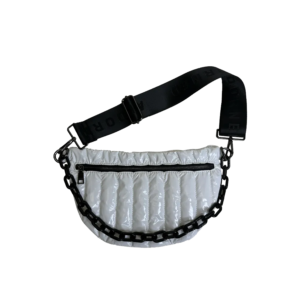 Reese Liquid Quilted Nylon Bum Bag