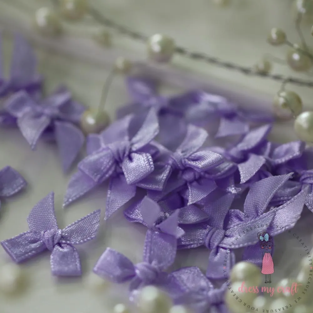 Ribbon Bows - Mauve
