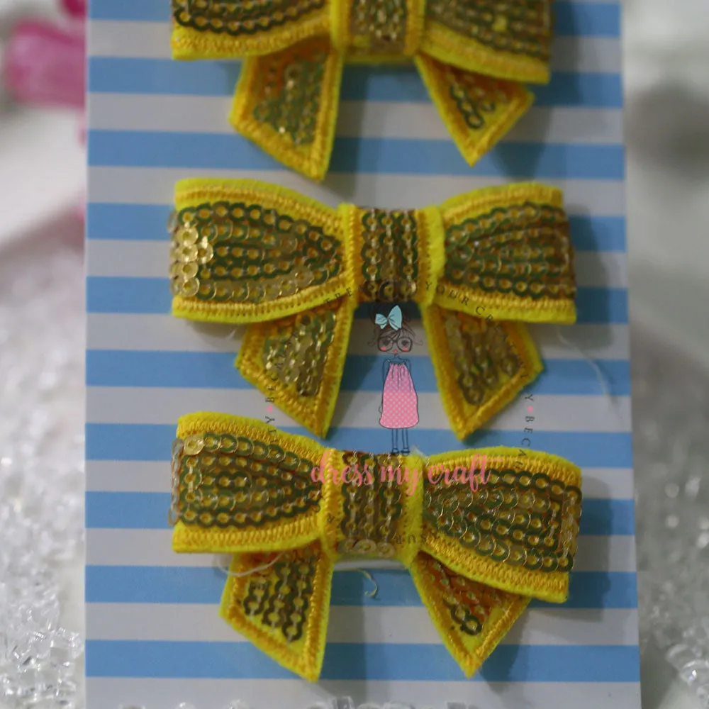 Sparkling Bow - Yellow
