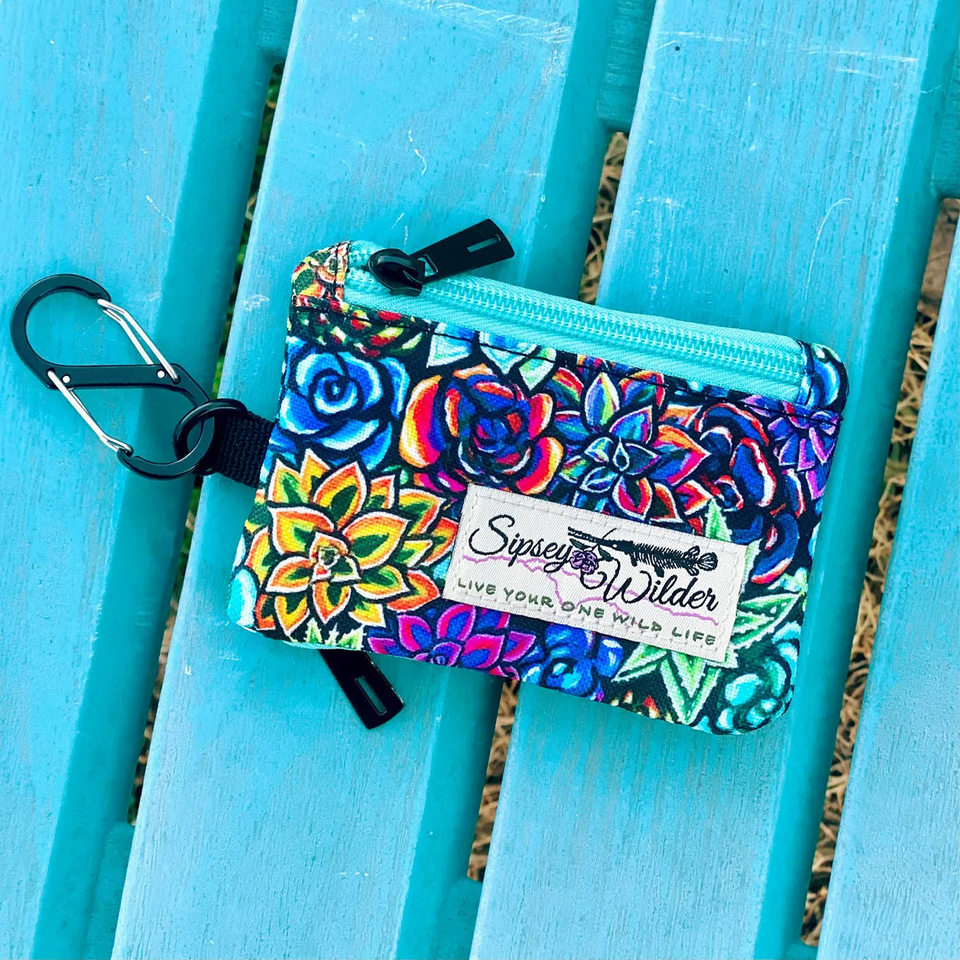 Succulent Social Clip Wallet