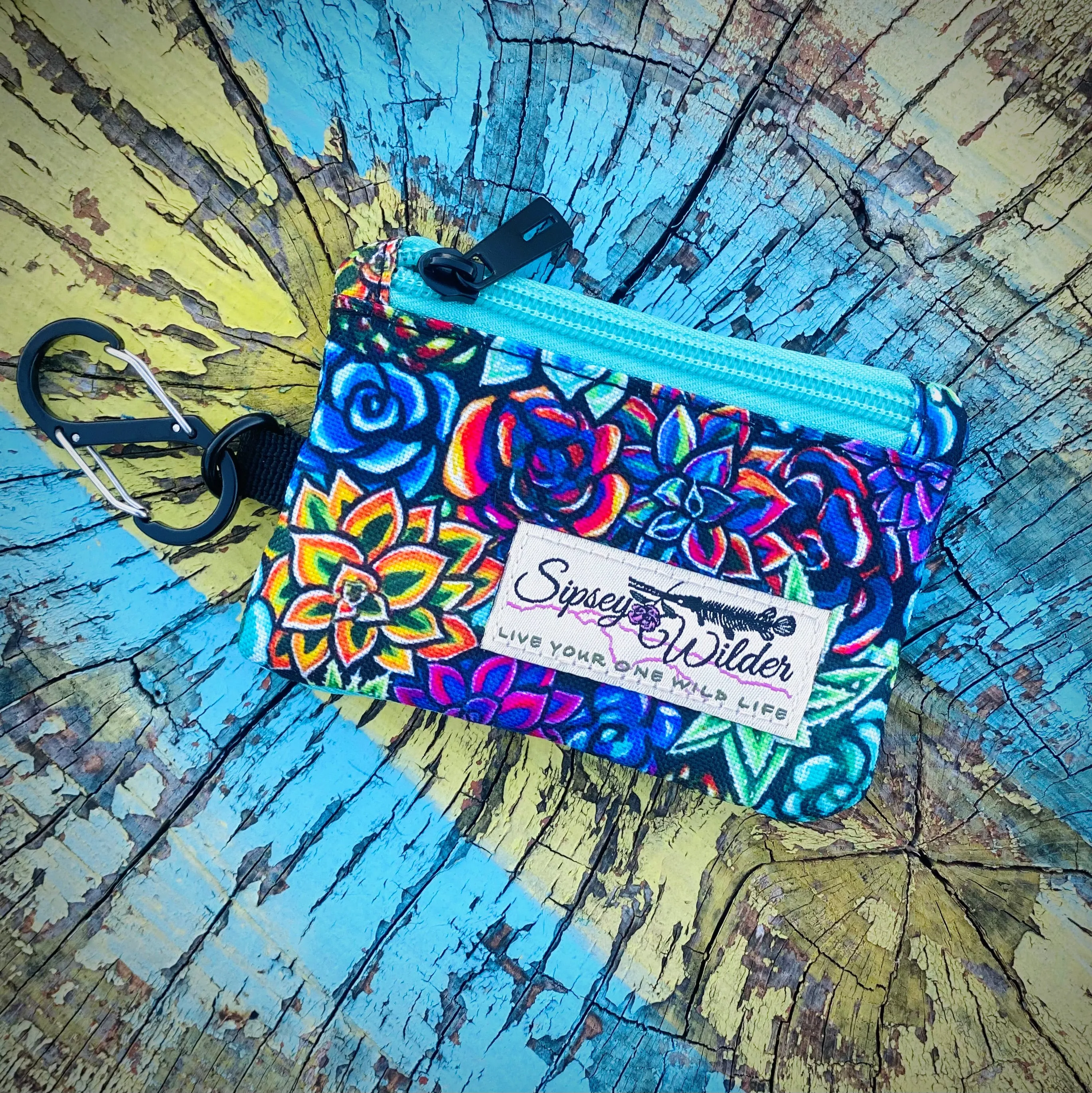 Succulent Social Clip Wallet