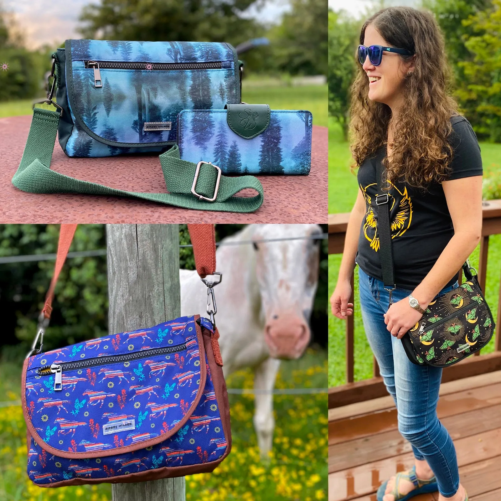 Succulent Social Stride Crossbody