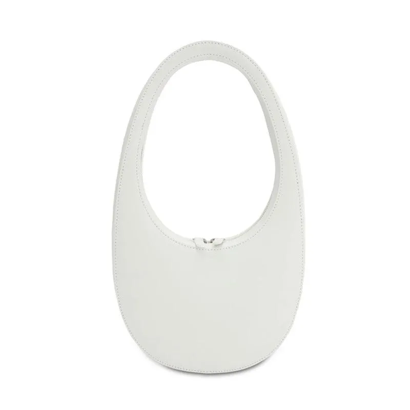 Three-Dimensional Egg-Shaped Snake Print Clutch