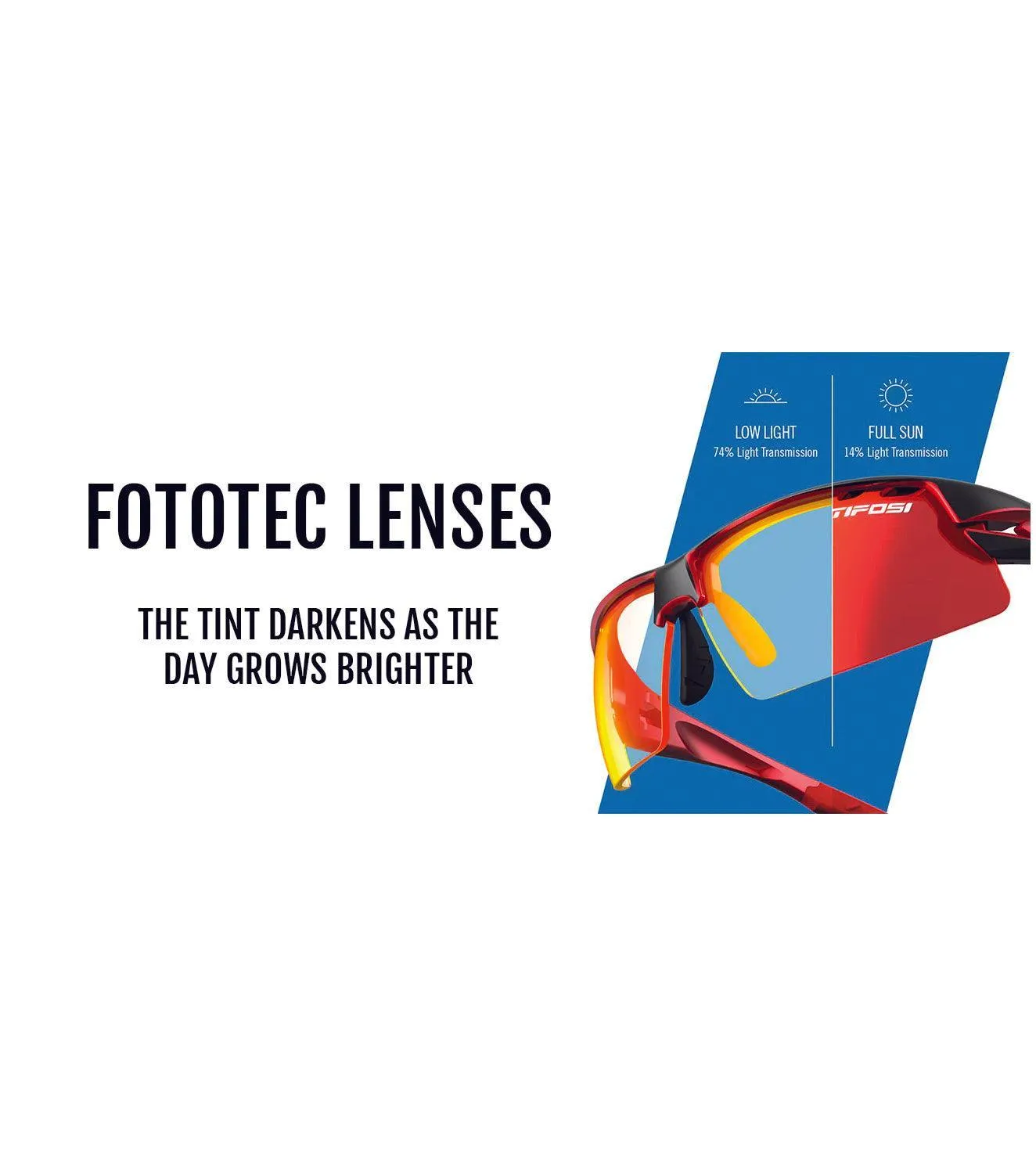 Tifosi Crit Black/Red clarion Red fototec