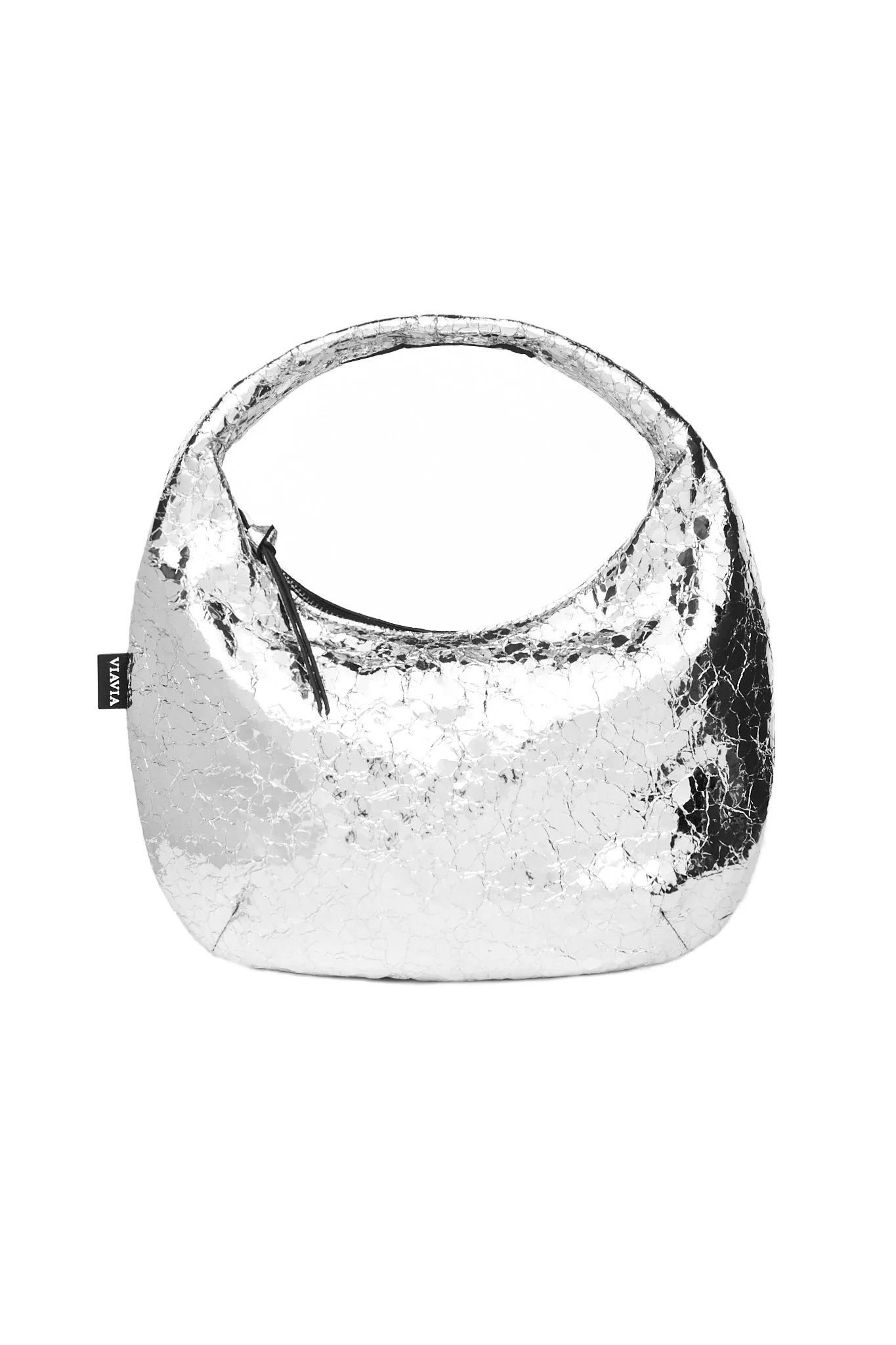 VIAVIA Genuine Leather High Shine Evening Bag