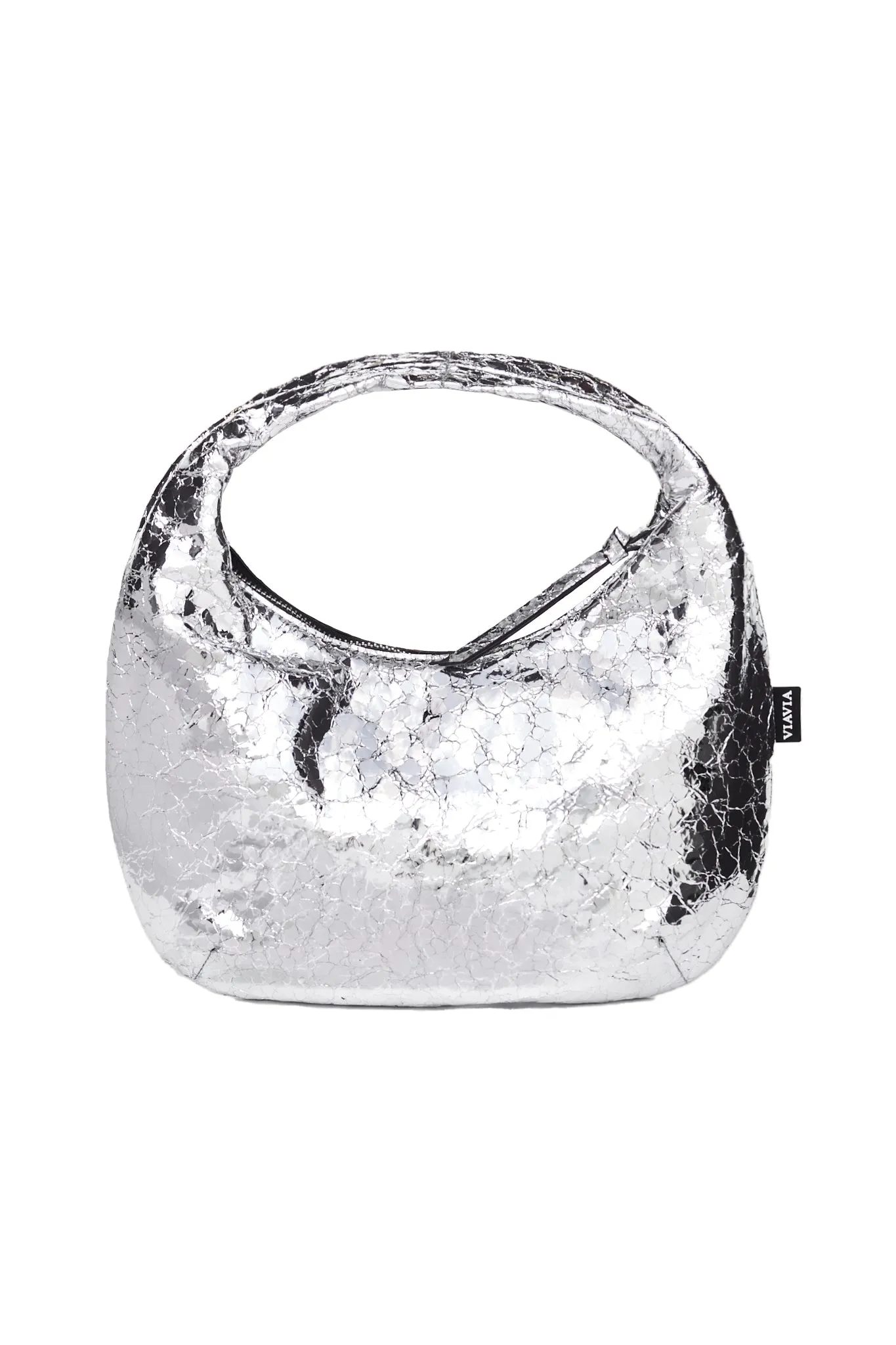 VIAVIA Genuine Leather High Shine Evening Bag
