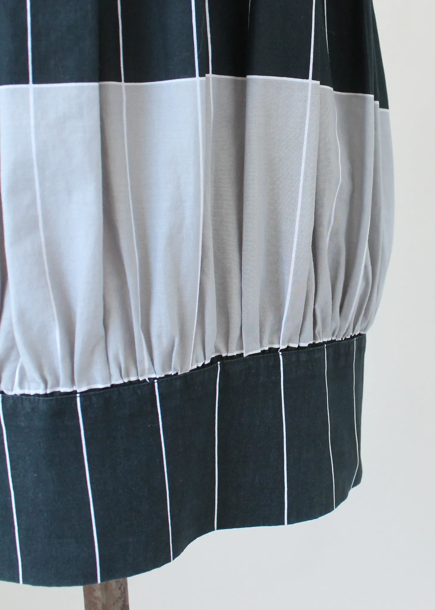 Vintage 1970s Marimekko Graphic Cotton Dress