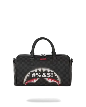 'WHAT THE BEEP' SHARK MINI DUFFLE